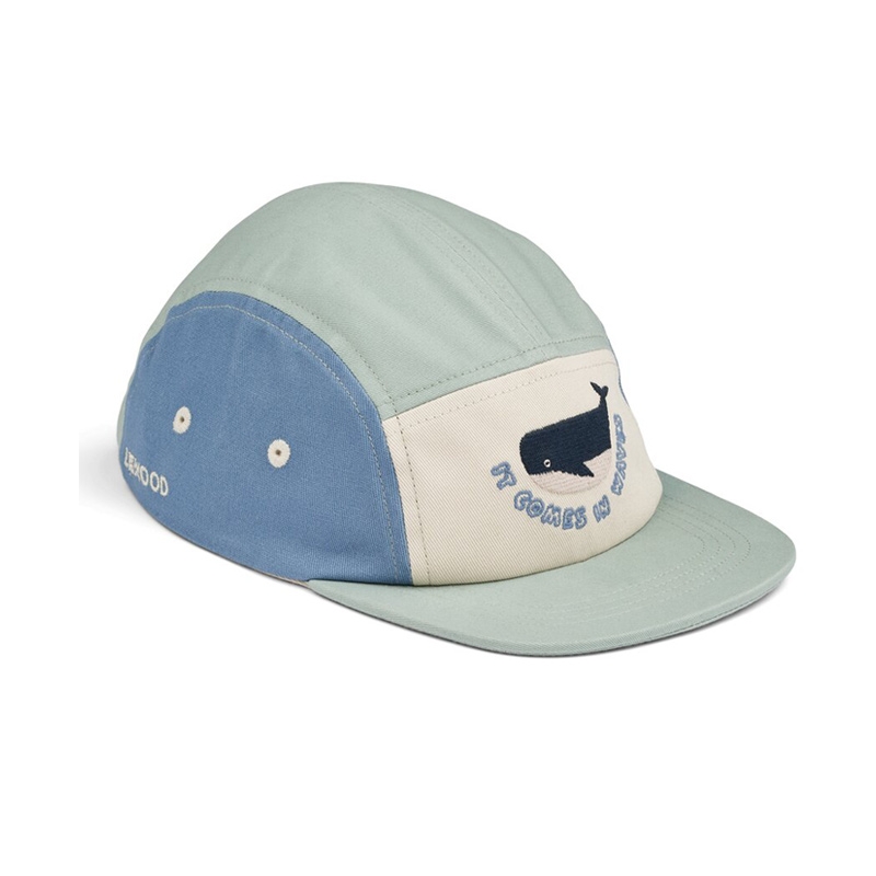 Gorra con visera "Ice Blue" Algodón Orgánico Liewood - Aúpa Organics