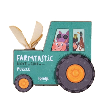Puzzle 36 Piezas Farmtastic de Londji - Aúpa Organics