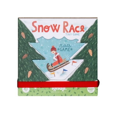 Snow Race Tiny Game. Juego de Carreras de Londji - Aúpa Organics