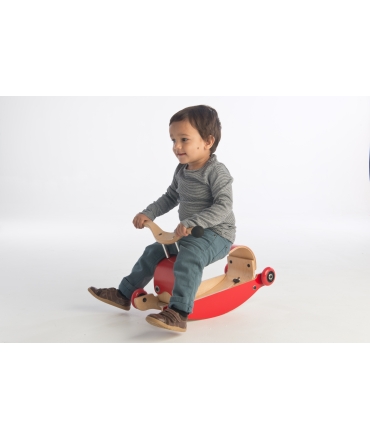 Correpasillos evolutivo de madera Wishbone | Aúpa Organics