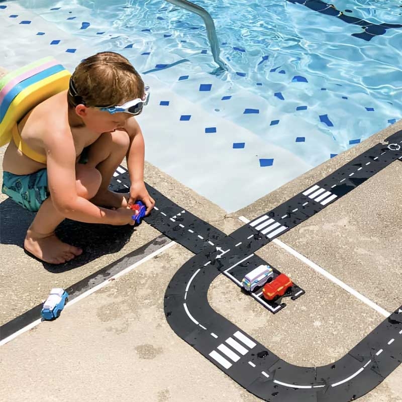 Carretera Flexible 40 piezas King of the Road Way to Play - Aúpa Organics