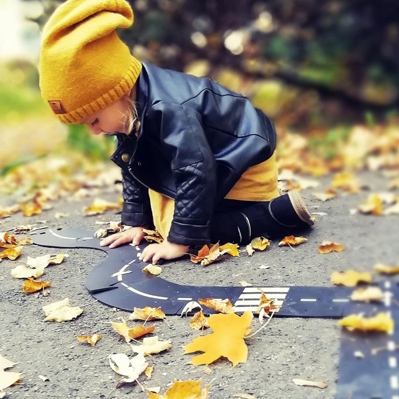 Carretera Flexible 40 piezas King of the Road Way to Play - Aúpa Organics