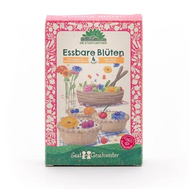 Kit Semillas Flores Comestibles Ecológicas Huerto y Cocina - Aúpa Organics