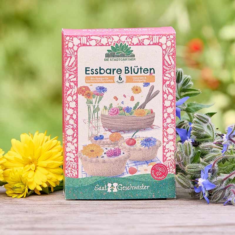 Kit Semillas Flores Comestibles Ecológicas Huerto y Cocina - Aúpa Organics