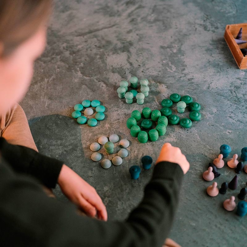 81 Piezas para Mandala "Cold Mandala Mix" de Grapat - Aúpa Organics