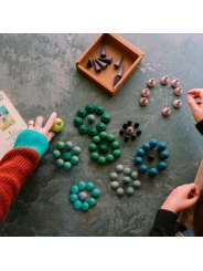 81 Piezas para Mandala "Cold Mandala Mix" de Grapat - Aúpa Organics