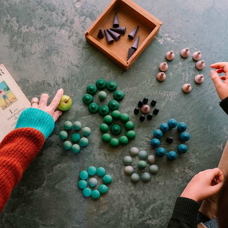 81 Piezas para Mandala "Cold Mandala Mix" de Grapat - Aúpa Organics