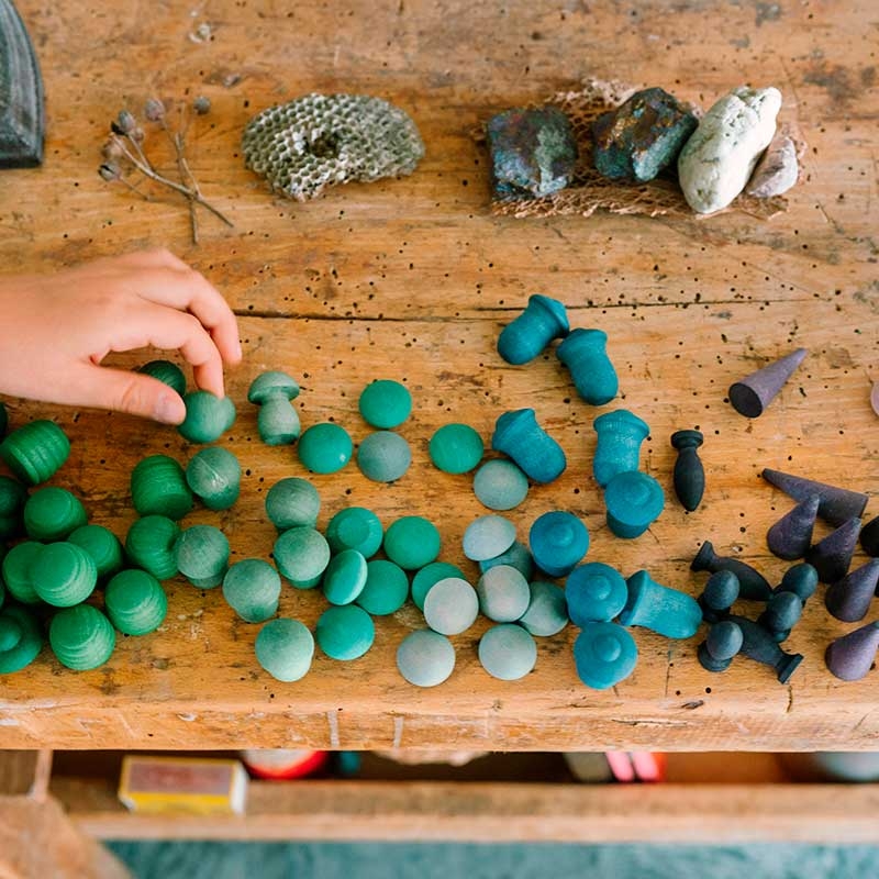 81 Piezas para Mandala "Cold Mandala Mix" de Grapat - Aúpa Organics