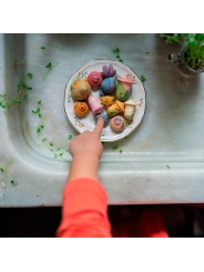 Set de Flores de Madera "Flower Meadow" de Grapat - Aúpa Organics