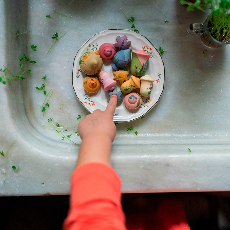 Set de Flores de Madera "Flower Meadow" de Grapat - Aúpa Organics