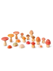 Set de Setas de Madera "Mushroom Grove" de Grapat - Aúpa Organics