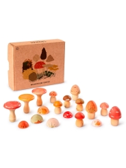 Set de Setas de Madera "Mushroom Grove" de Grapat - Aúpa Organics