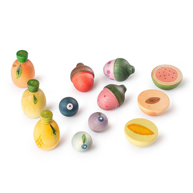 Set de Frutas de Madera "Fruits" de Grapat - Aúpa Organics