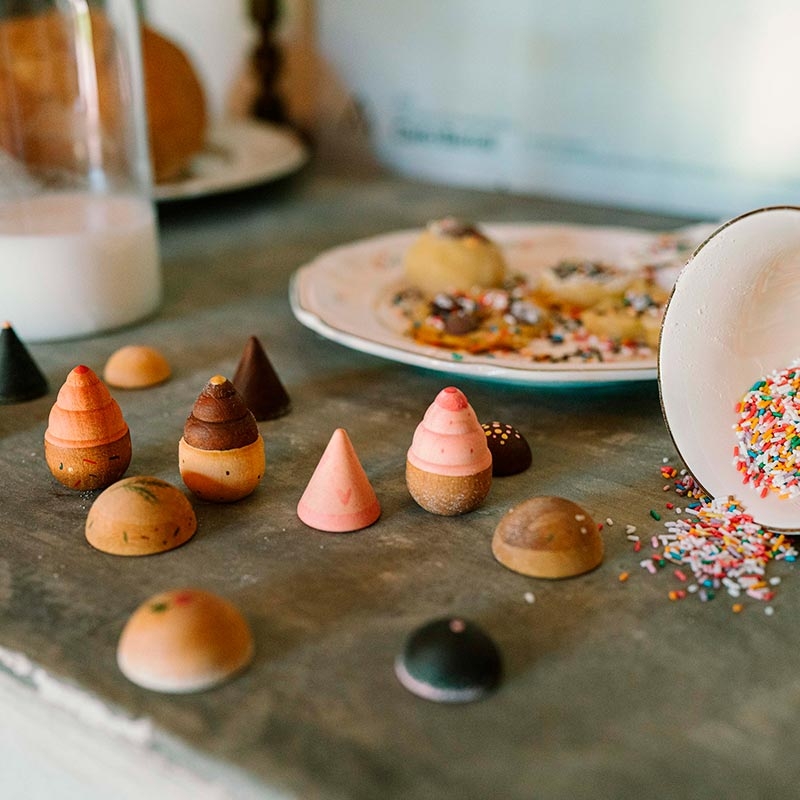 Set de Repostería de Madera "Bakes" de Grapat - Aúpa Organics