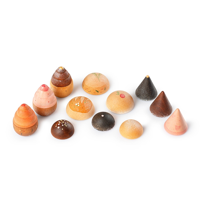 Set de Repostería de Madera "Bakes" de Grapat - Aúpa Organics