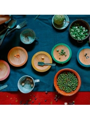 Set de 6 platos de Madera "Dishes" de Grapat - Aúpa Organics