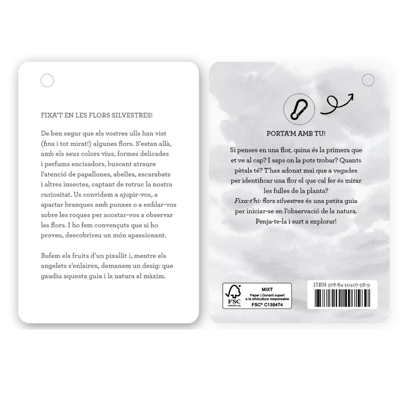 Fixa’t-hi: flors silvestres. Guia visual per conèixer les flors silvestres - Aúpa Organics