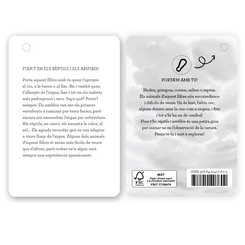 Fixa’t-hi: rèptils i amfibis. Guia visual per conèixer els rèptils i amfibis - Aúpa Organics