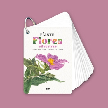 Fíjate: flores silvestres. Guía visual para reconocer flores silvestres - Aúpa Organics