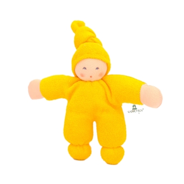 Muñeco Pimpel Amarillo de Nanchen Natur - Aúpa Organics