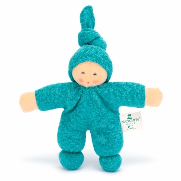 Muñeco Pimpel Turquesa de Nanchen Natur - Aúpa Organics