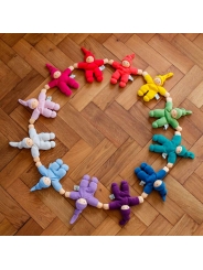 Muñeco Pimpel Naranja de Nanchen Natur - Aúpa Organics