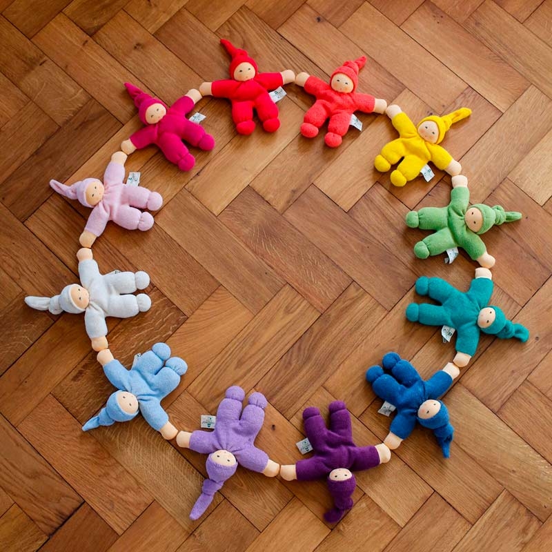 Muñeco Pimpel Naranja de Nanchen Natur - Aúpa Organics