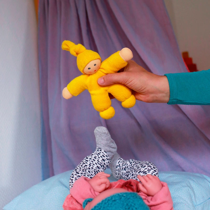 Muñeco Pimpel Naranja de Nanchen Natur - Aúpa Organics