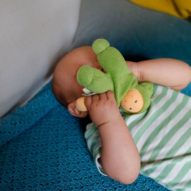 Muñeco Pimpel Verde de Nanchen Natur - Aúpa Organics