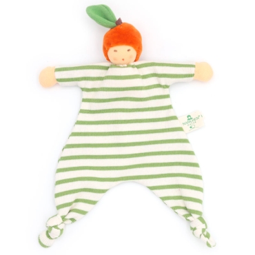 Doudou de algodón orgánico "Pequeña Naranja" Nanchen Natur - Aúpa Organics
