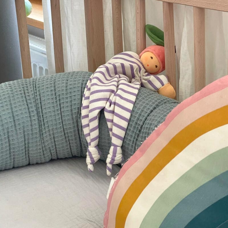 Doudou de algodón orgánico "Pequeño Melocotón" Nanchen Natur - Aúpa Organics