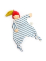 Doudou de algodón orgánico "Pequeña Manzana" Nanchen Natur - Aúpa Organics