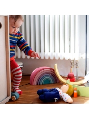 Muñeco Tüpfchen grün - Nanchen Natur