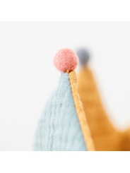 Corona de Cumpleaños de tela Mustard-Mint de Monocrom - Aúpa Organics