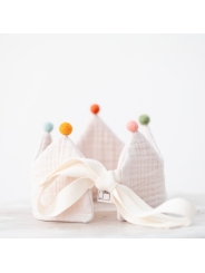 Corona de Cumpleaños de tela Sand de Monocrom - Aúpa Organics