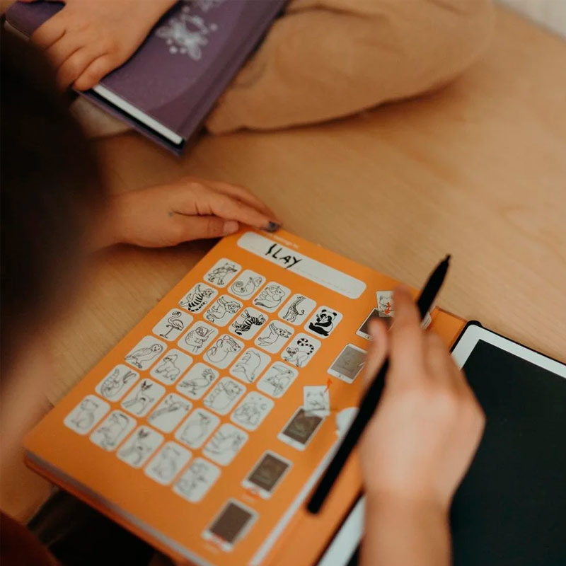 Tableta de Dibujo KIDYDRAW Animales de KIDYWOLF - Aúpa Organics