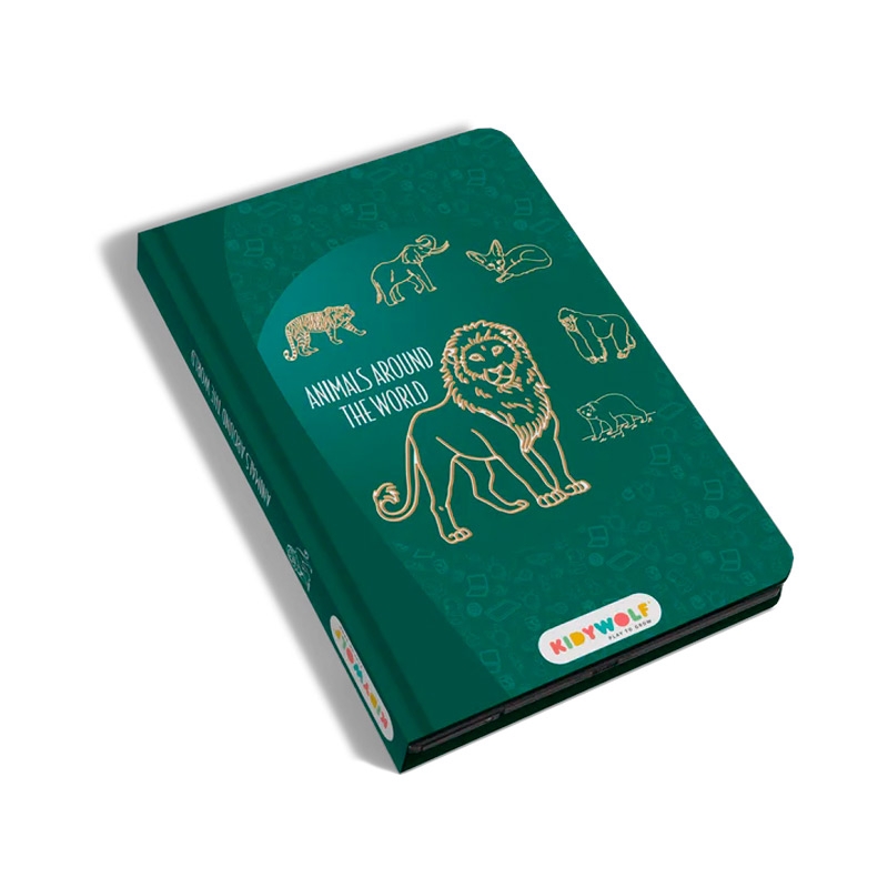 Tableta de Dibujo KIDYDRAW Animales del Mundo de KIDYWOLF - Aúpa Organics