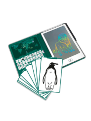 Tableta de Dibujo KIDYDRAW Animales del Mundo de KIDYWOLF - Aúpa Organics