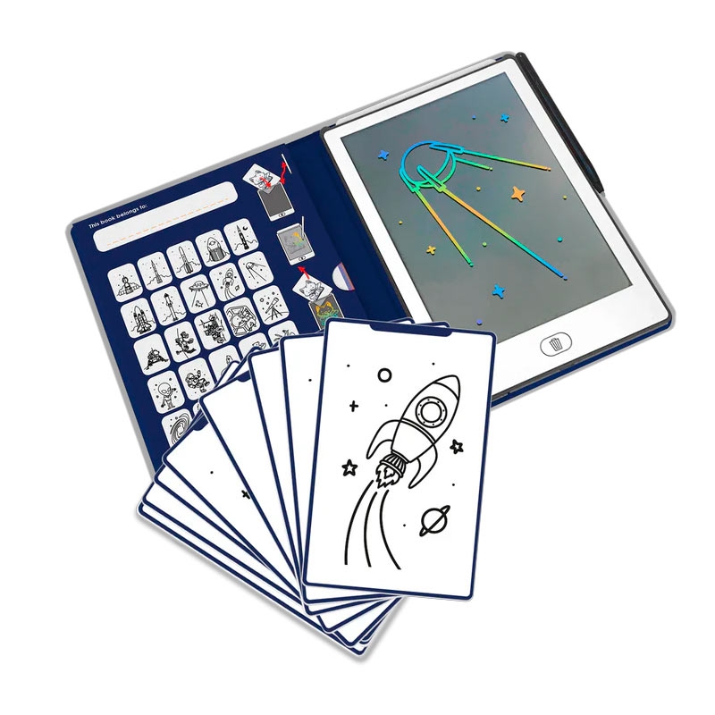 Tableta de Dibujo KIDYDRAW Galaxia de KIDYWOLF - Aúpa Organics