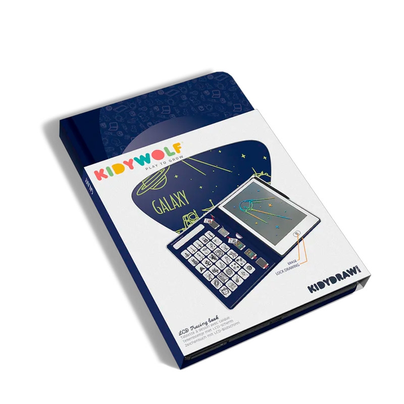 Tableta de Dibujo KIDYDRAW Galaxia de KIDYWOLF - Aúpa Organics