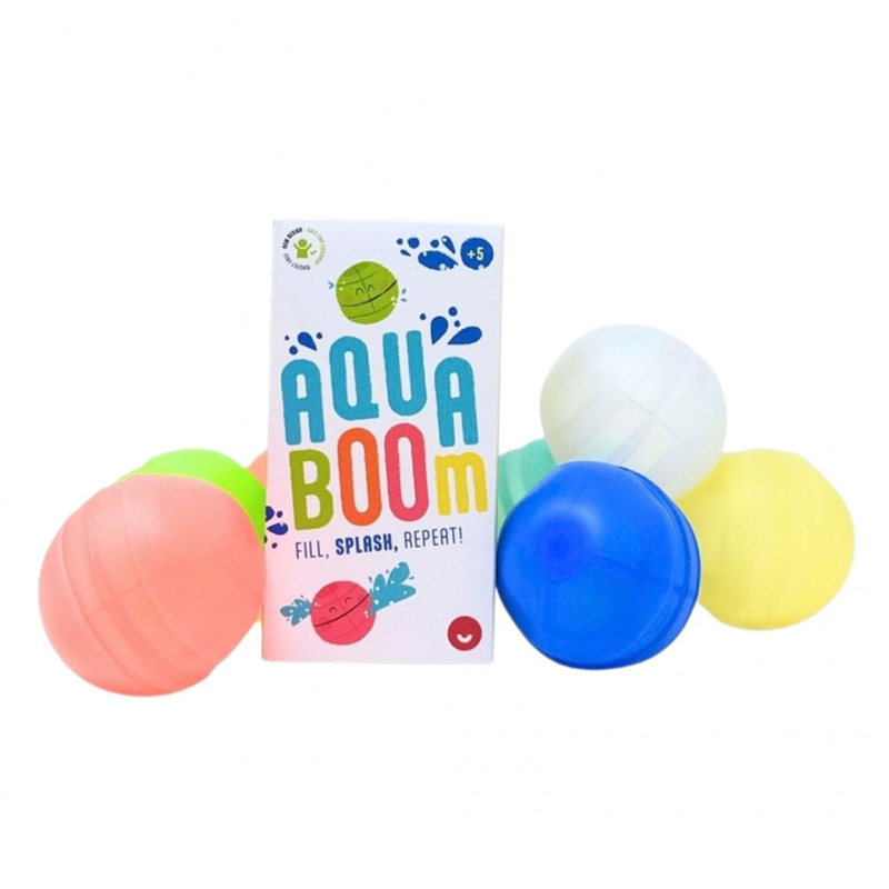 Aqua Boom Globos de Agua Reutilizables Pack de 7 - Aúpa Organics
