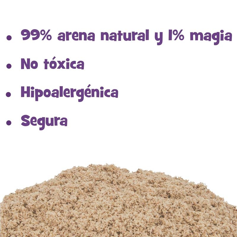 Arena mágica Cinética 1,5 kgs. Knitec Sand - Aúpa Organics