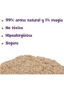 Arena mágica Cinética 1,5 kgs. Knitec Sand - Aúpa Organics