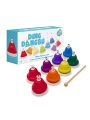 Campanas Musicales Infantiles Push (8 tonos) DingdangBú - Aúpa Organics