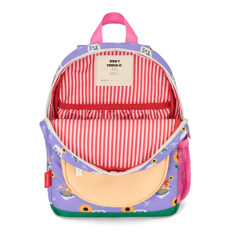 Mochila Escolar de Poliéster Reciclado de Hello Hossy - Aúpa Organics