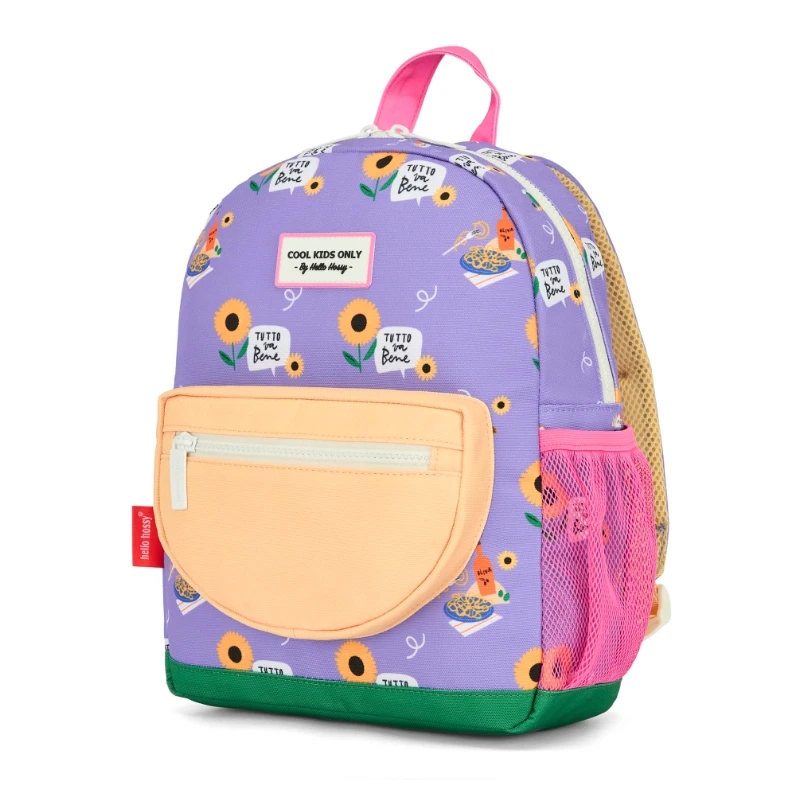 Mochila Escolar de Poliéster Reciclado de Hello Hossy - Aúpa Organics