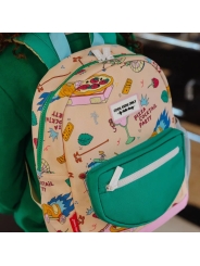 Mochila Escolar de Poliéster Reciclado de Hello Hossy - Aúpa Organics