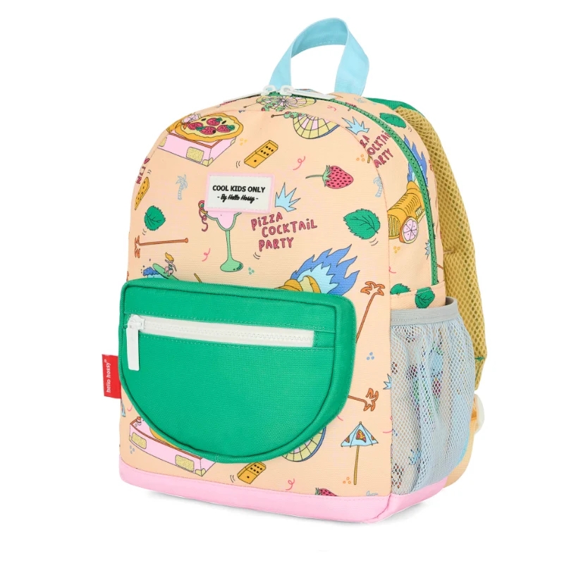 Mochila Escolar de Poliéster Reciclado de Hello Hossy - Aúpa Organics