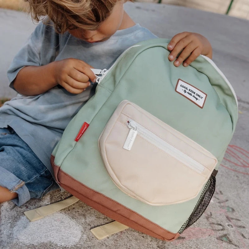 Mochila Escolar de Poliéster Reciclado de Hello Hossy - Aúpa Organics