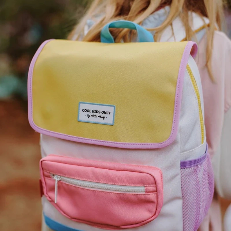 Mochila Escolar de Poliéster Reciclado de Hello Hossy - Aúpa Organics